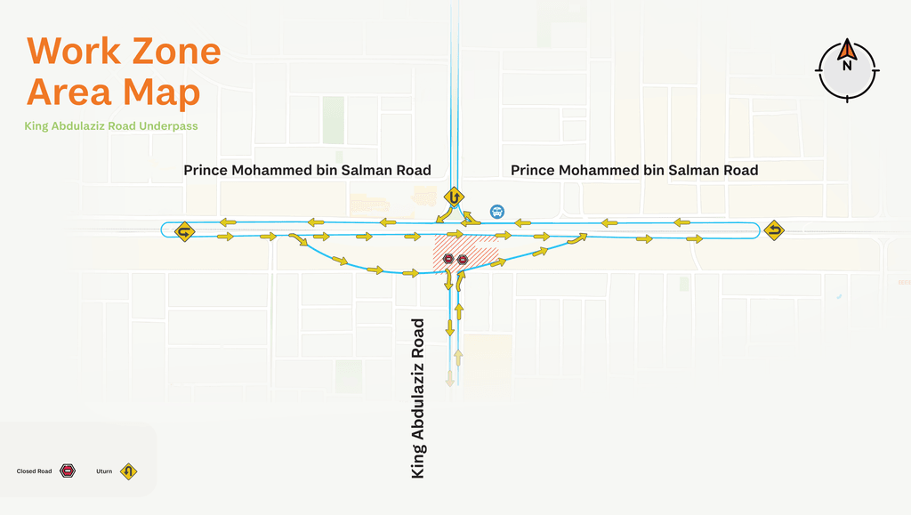King Abdulaziz Road Underpass