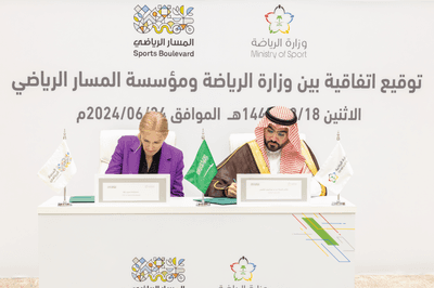 The Ministry of Sports signed a Memorandum of Understanding (MoU) with the Sports Boulevard Foundation. This agreement aims to strengthen cooper