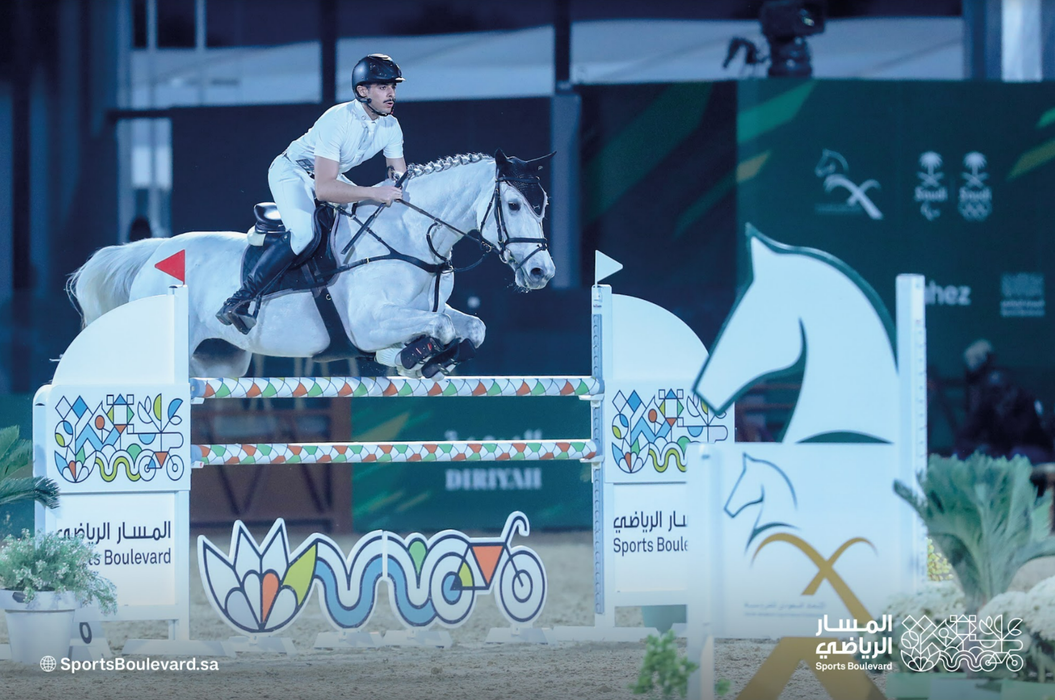 We're excited to be supporting the Saudi Olympic & Paralympic Committee Cup Show Jumping Championship. An event we hope will inspire a new generation of equestrians across Riyadh and beyond! 🏇🏻
 
#Sports_Boulevard
#ChampionsAmongUs